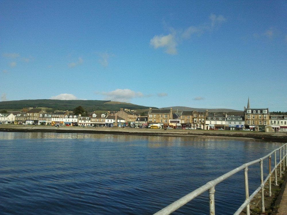 Dogs out on a walk around Helensburgh